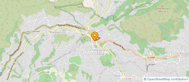 localisation de l'entreprise AKOREL à GRASSE