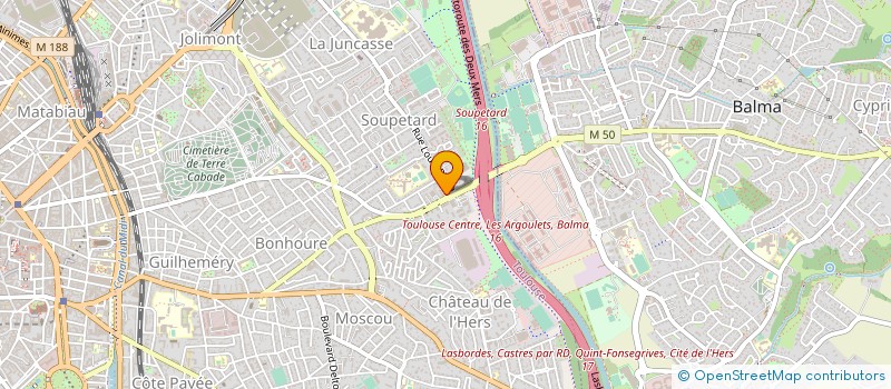 localisation de l'entreprise AKOUABA à TOULOUSE