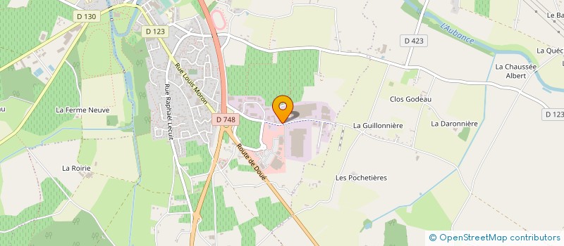 localisation de l'entreprise AKOUFEN  BRISSAC LOIRE AUBANCE