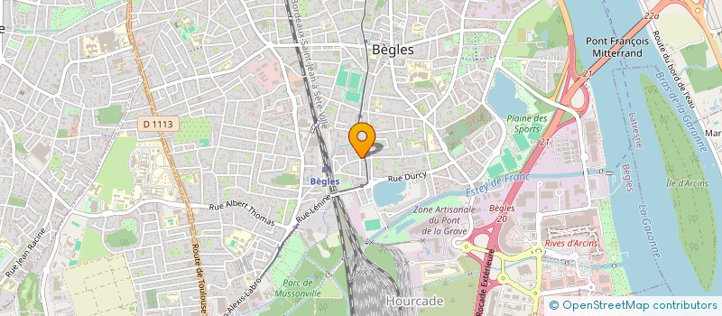 localisation de l'entreprise AKOUFEN STUDIO à BEGLES