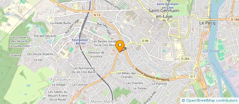 localisation de l'entreprise AKOUMA PRESTIGE PARIS  SAINT-GERMAIN-EN-LAYE