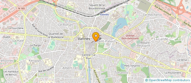 localisation de l'entreprise AKOYA à VANNES