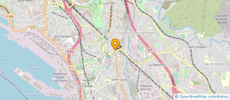localisation de l'entreprise AKP CONSTRUCTION  MARSEILLE