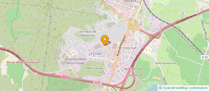 localisation de l'entreprise AKPA INTERMEDIATION  NARBONNE