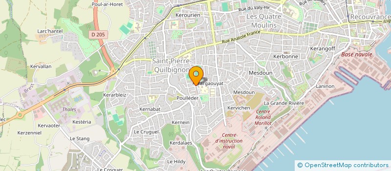 localisation de l'entreprise AKPATA N'LA à BREST