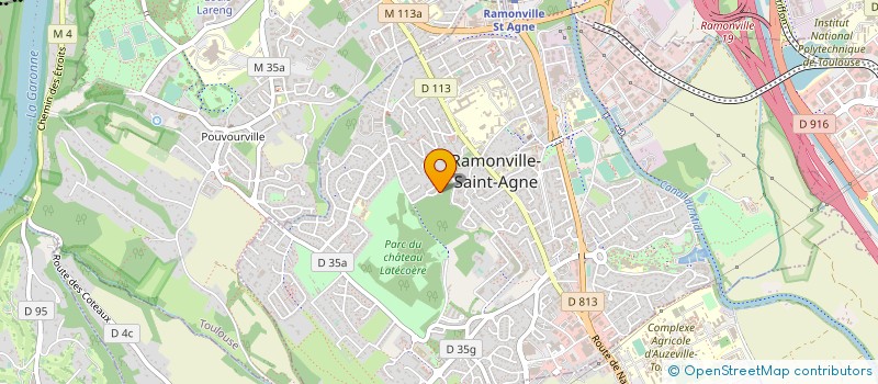 localisation de l'entreprise AKPEINTURE  RAMONVILLE-SAINT-AGNE