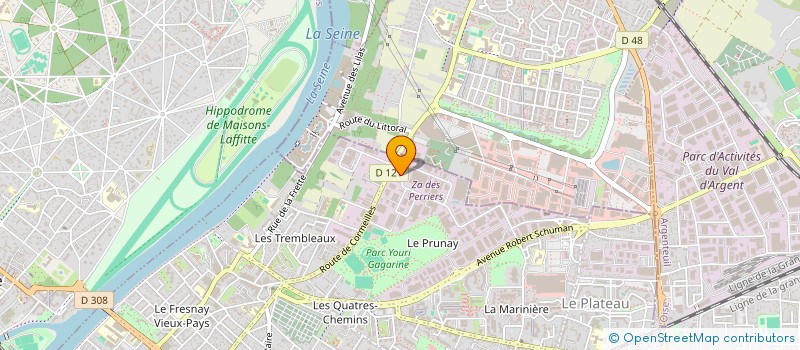 localisation de l'entreprise AKPLA  SARTROUVILLE