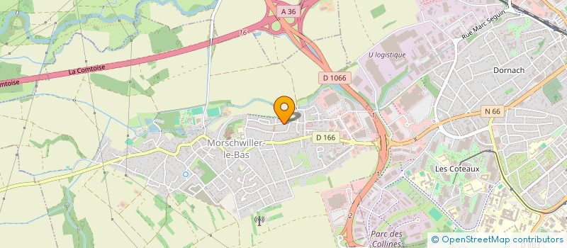 localisation de l'entreprise AKPOLAT  MORSCHWILLER-LE-BAS