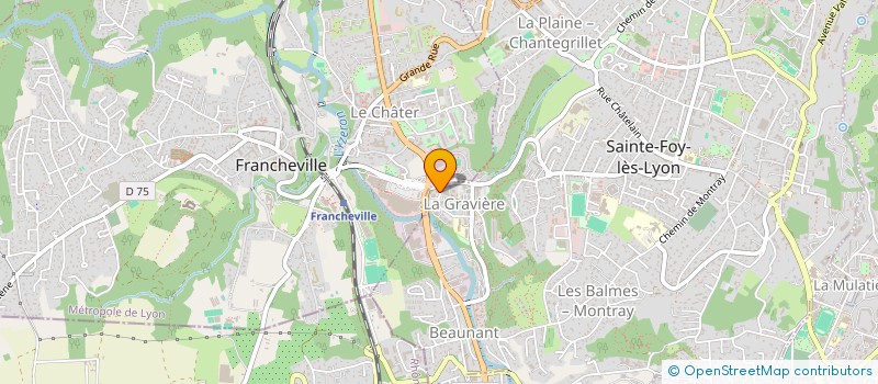 localisation de l'entreprise AKREP  SAINTE-FOY-LES-LYON