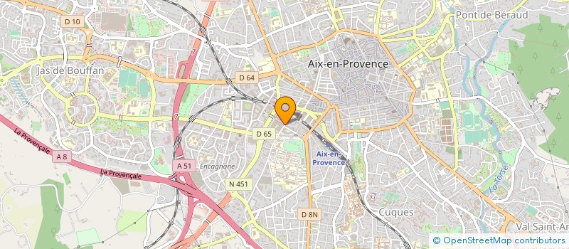 localisation de l'entreprise AKROLAB à AIX-EN-PROVENCE