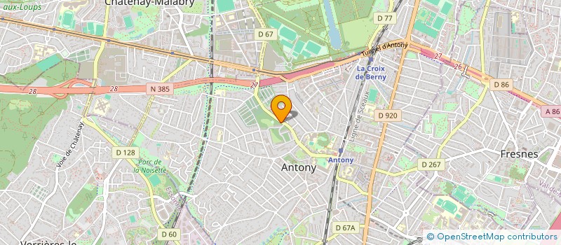 localisation de l'entreprise AKRON RECRUTEMENT à ANTONY