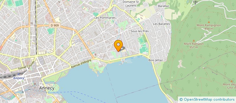 localisation de l'entreprise AKROSOFT à ANNECY