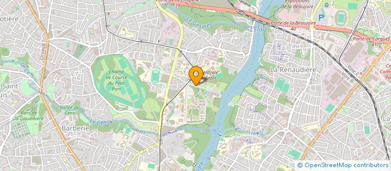 localisation de l'entreprise AKRYVIA à NANTES