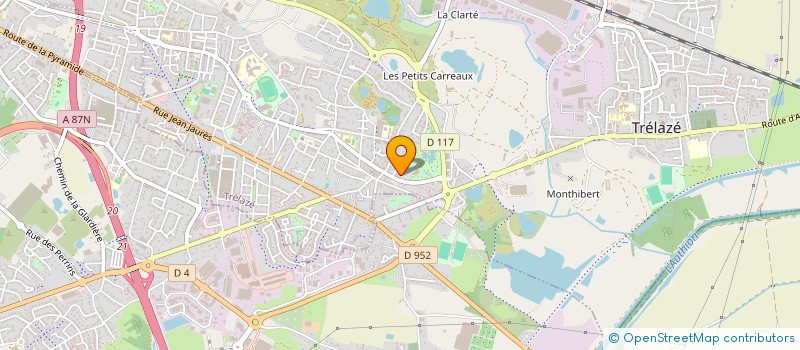 localisation de l'entreprise AKS  TRELAZE