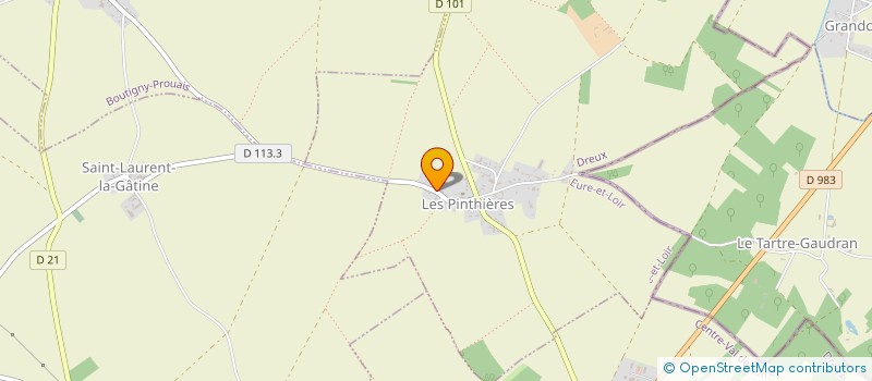 localisation de l'entreprise AKS à LES PINTHIERES