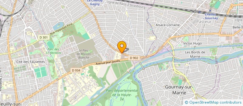 localisation de l'entreprise AKS AUTO LAVAGE à GAGNY