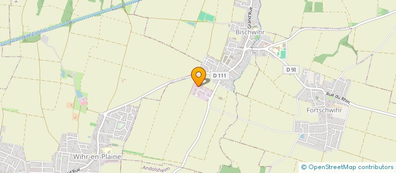 localisation de l'entreprise AKS AUTOMOBILES  BISCHWIHR