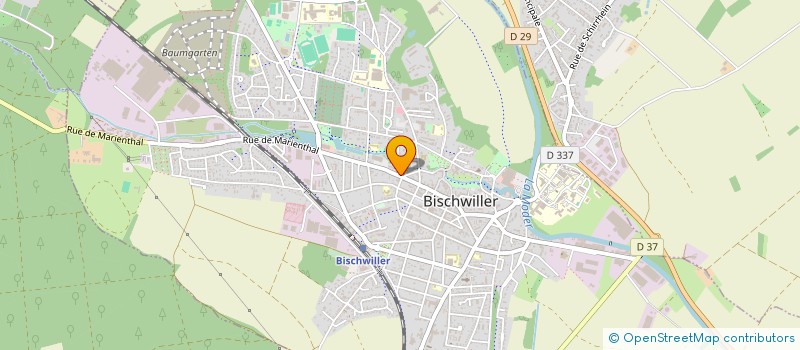 localisation de l'entreprise AKS BATIMENT à BISCHWILLER