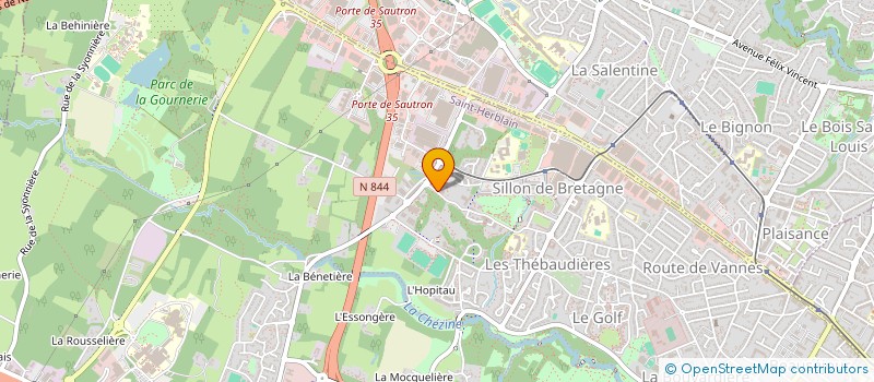 localisation de l'entreprise AKS CONNECT  SAINT-HERBLAIN