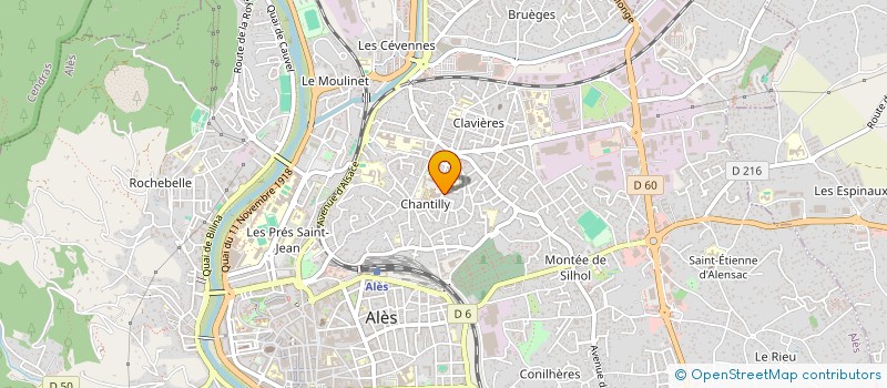 localisation de l'entreprise AKS DEBROUSSAILLAGE à ALES