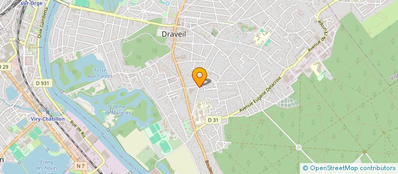 localisation de l'entreprise AKS ETANCHEITE à DRAVEIL
