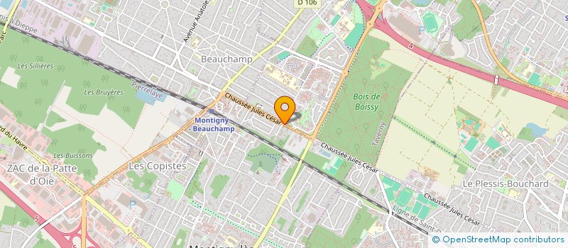 localisation de l'entreprise AKS INVESTMENT  TAVERNY