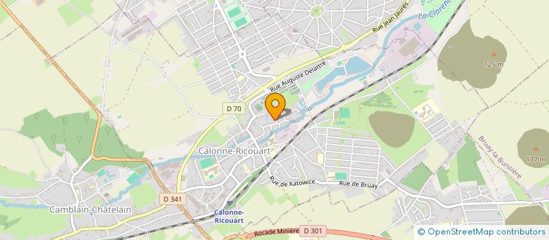 localisation de l'entreprise AKS SECURITE PRIVEE à CALONNE-RICOUART
