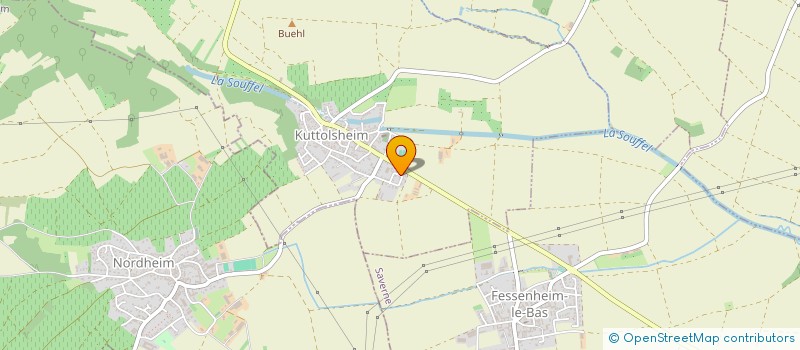 localisation de l'entreprise AKS SERVICES à MUTZIG