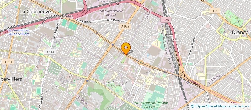 localisation de l'entreprise AKS SERVICES DU MONDE à BOBIGNY