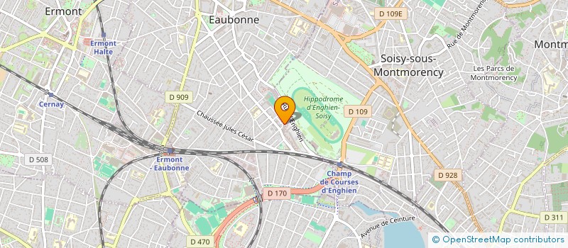 localisation de l'entreprise AKS SUPER MARCHE à EAUBONNE