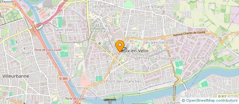 localisation de l'entreprise AKSA CUISINES à VAULX-EN-VELIN
