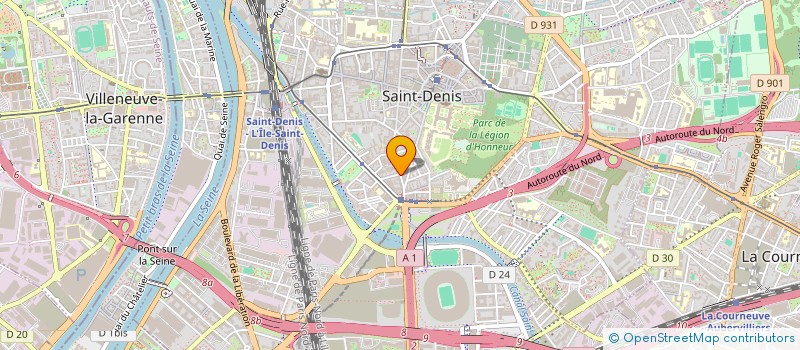 localisation de l'entreprise AKSA RESTAURANT à SAINT-DENIS
