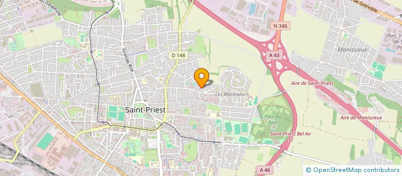 localisation de l'entreprise AKSAN IMMO  SAINT-PRIEST