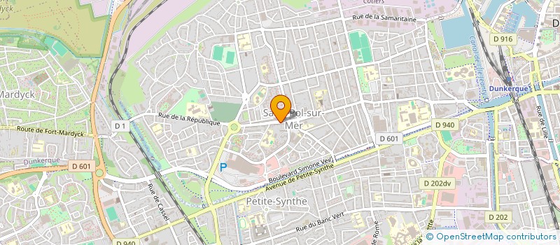 localisation de l'entreprise AKSAR à DUNKERQUE