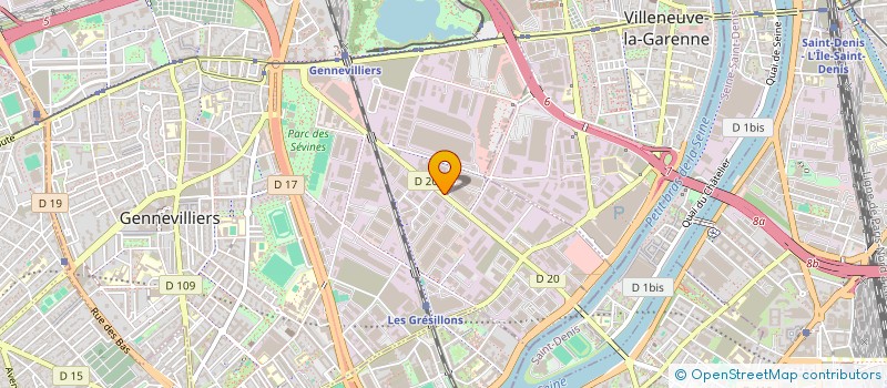 localisation de l'entreprise AKSARA INTERNATIONAL TRADE  GENNEVILLIERS