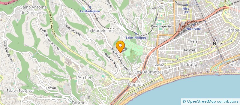 localisation de l'entreprise AKSE à NICE