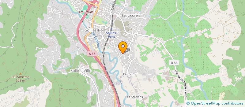 localisation de l'entreprise AKSE ACADEMY  SOLLIES-PONT