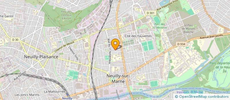 localisation de l'entreprise AKSELOCATION à NEUILLY-SUR-MARNE