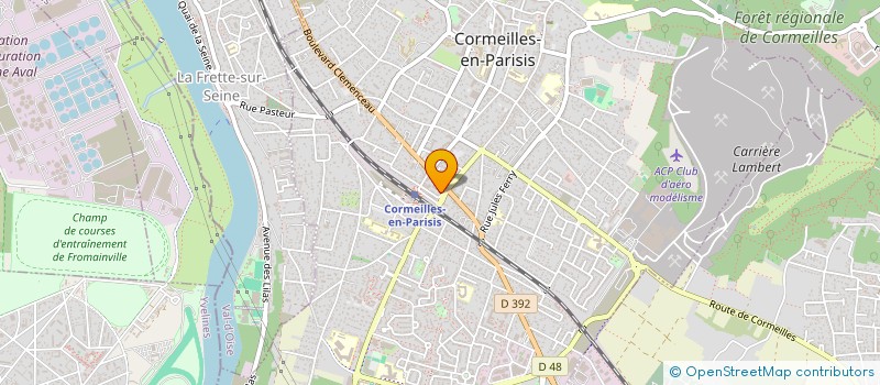 localisation de l'entreprise AKSEN IDF  CORMEILLES-EN-PARISIS