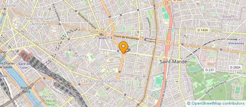 localisation de l'entreprise AKSI  PARIS