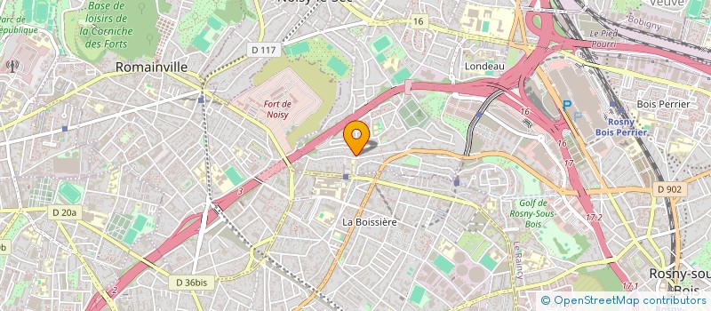 localisation de l'entreprise AKSIL à NOISY-LE-SEC