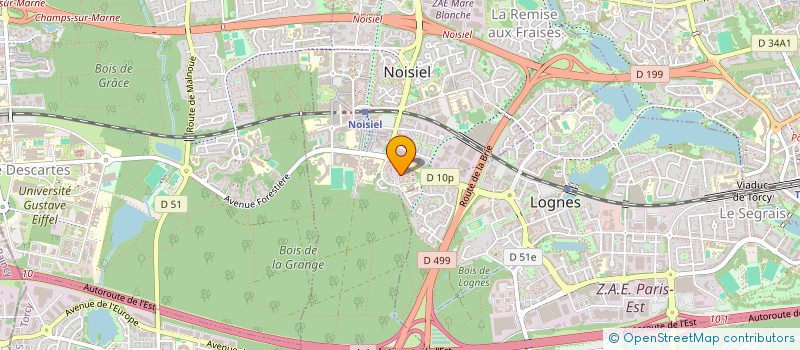 localisation de l'entreprise AKSIL  NOISIEL