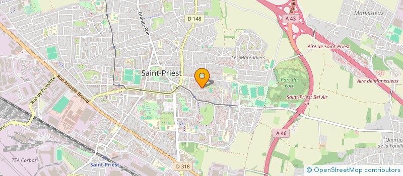 localisation de l'entreprise AKSIL ETANCHE MULTISERVICES  SAINT-PRIEST