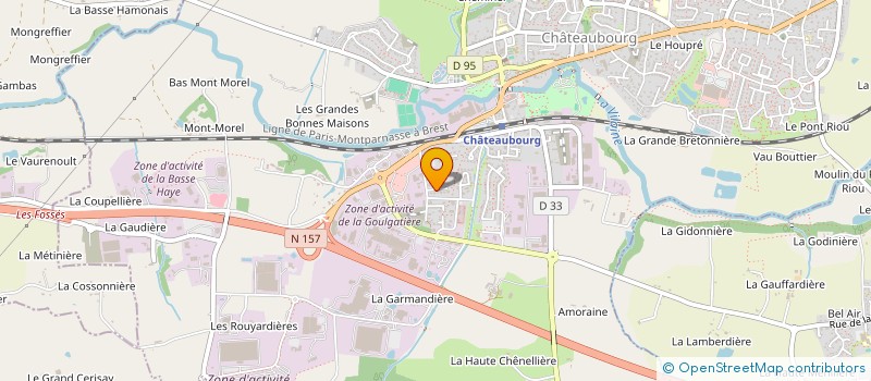 localisation de l'entreprise AKSIMMO  CHATEAUBOURG