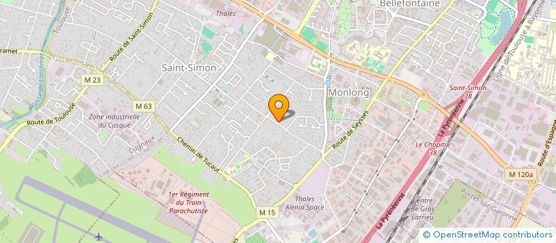 localisation de l'entreprise AKSIOME à TOULOUSE