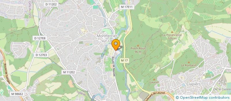 localisation de l'entreprise AKSO  MONTFERRIER-SUR-LEZ