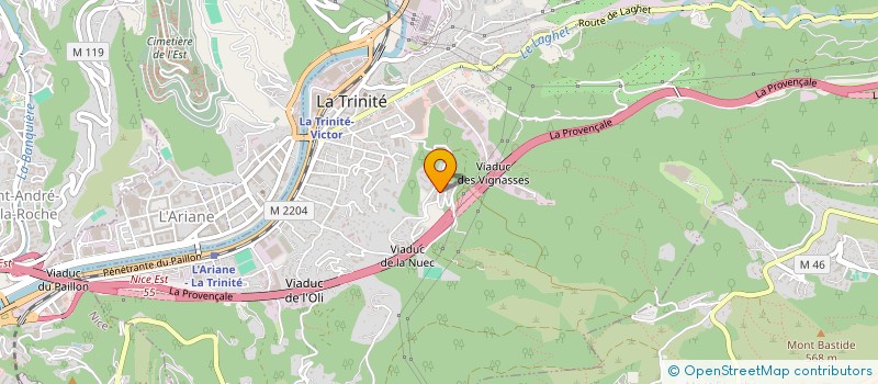 localisation de l'entreprise AKSO DEVELOPPEMENTS à LA TRINITE