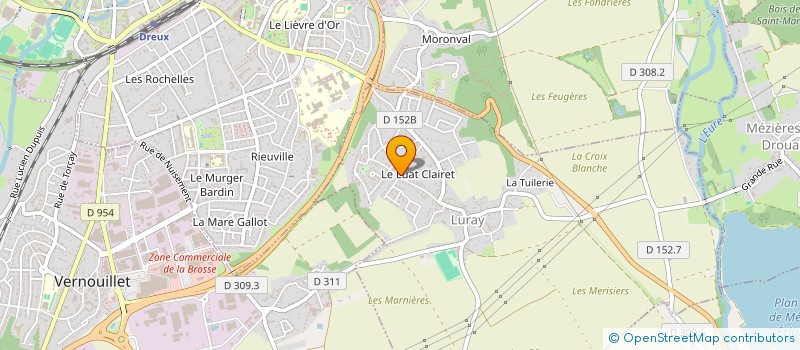 localisation de l'entreprise AKSOGUT IMMOBILIER à LURAY