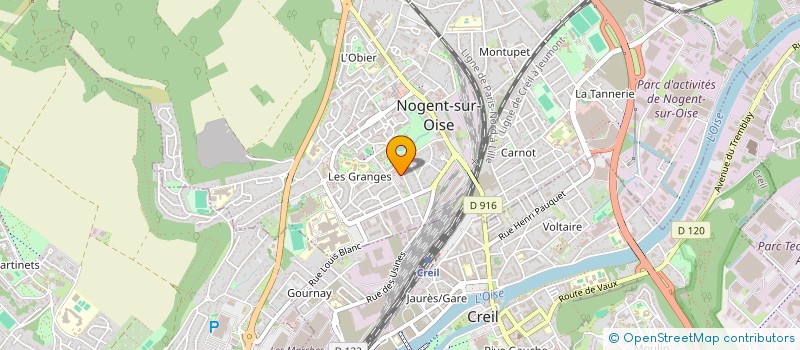 localisation de l'entreprise AKSOY  NOGENT-SUR-OISE