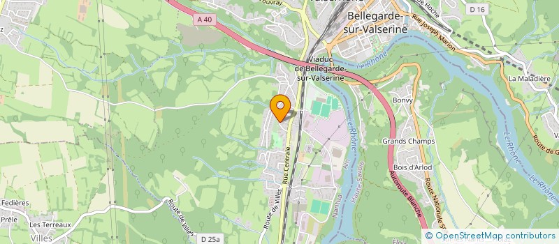 localisation de l'entreprise AKSOY à VALSERHONE